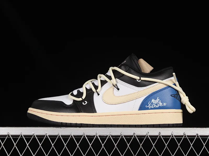 All categories Air Jordan Jordan series basketball shoes Air Jordan 1 Low Z version Air Jordan 1 Low AJ1 Joe 1 customized version Vibe flavor deconstruction Sports culture basketball shoes 553558-062